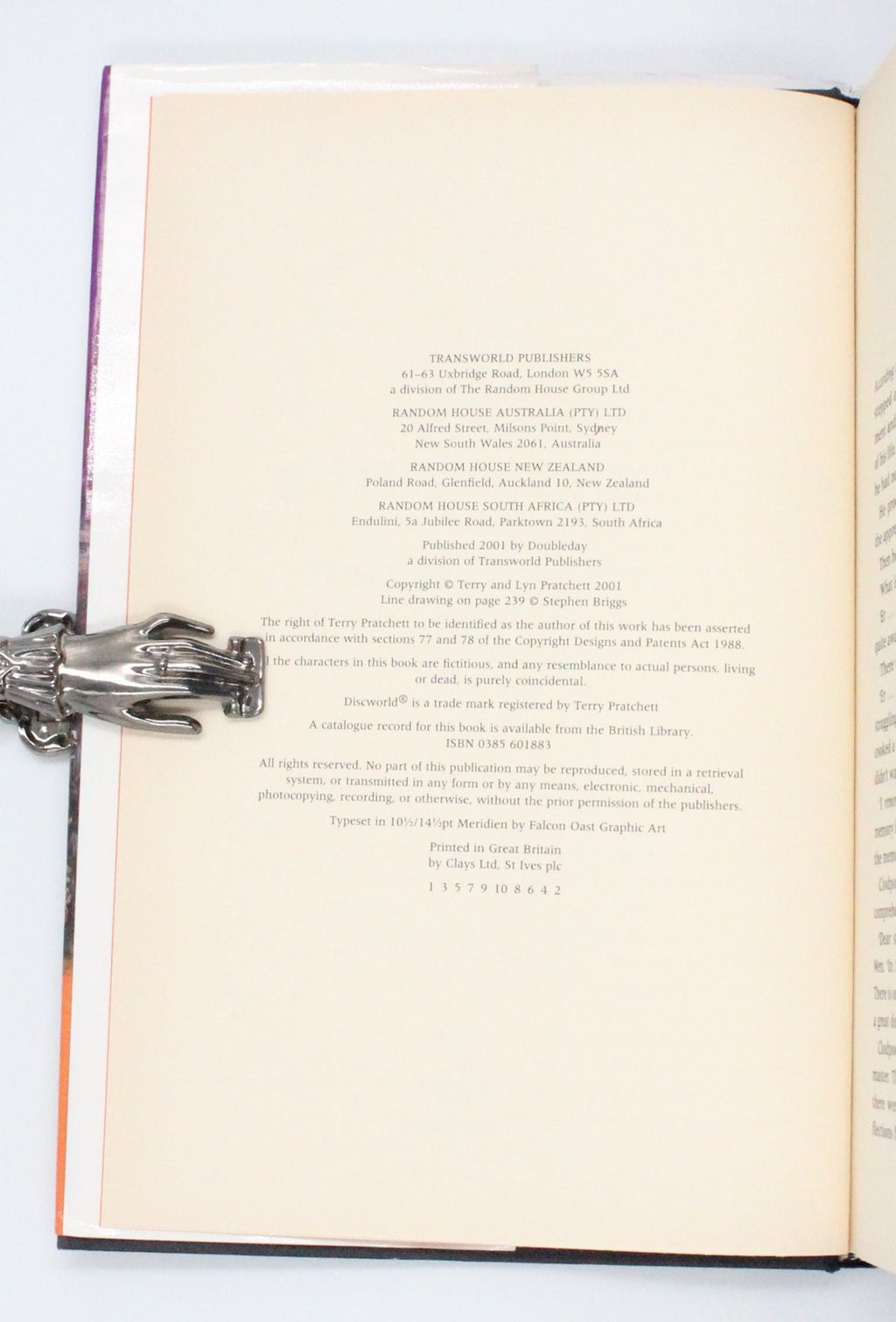 2001 Thief of Time by Terry Pratchett