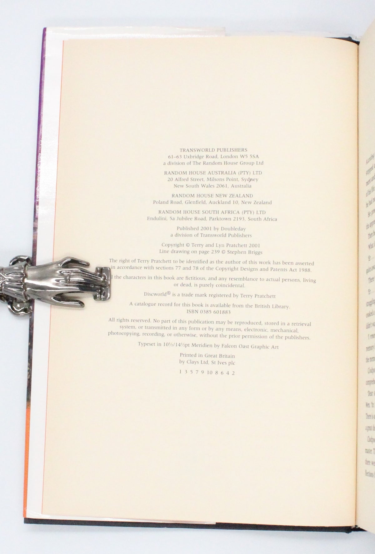 2001 Thief of Time by Terry Pratchett