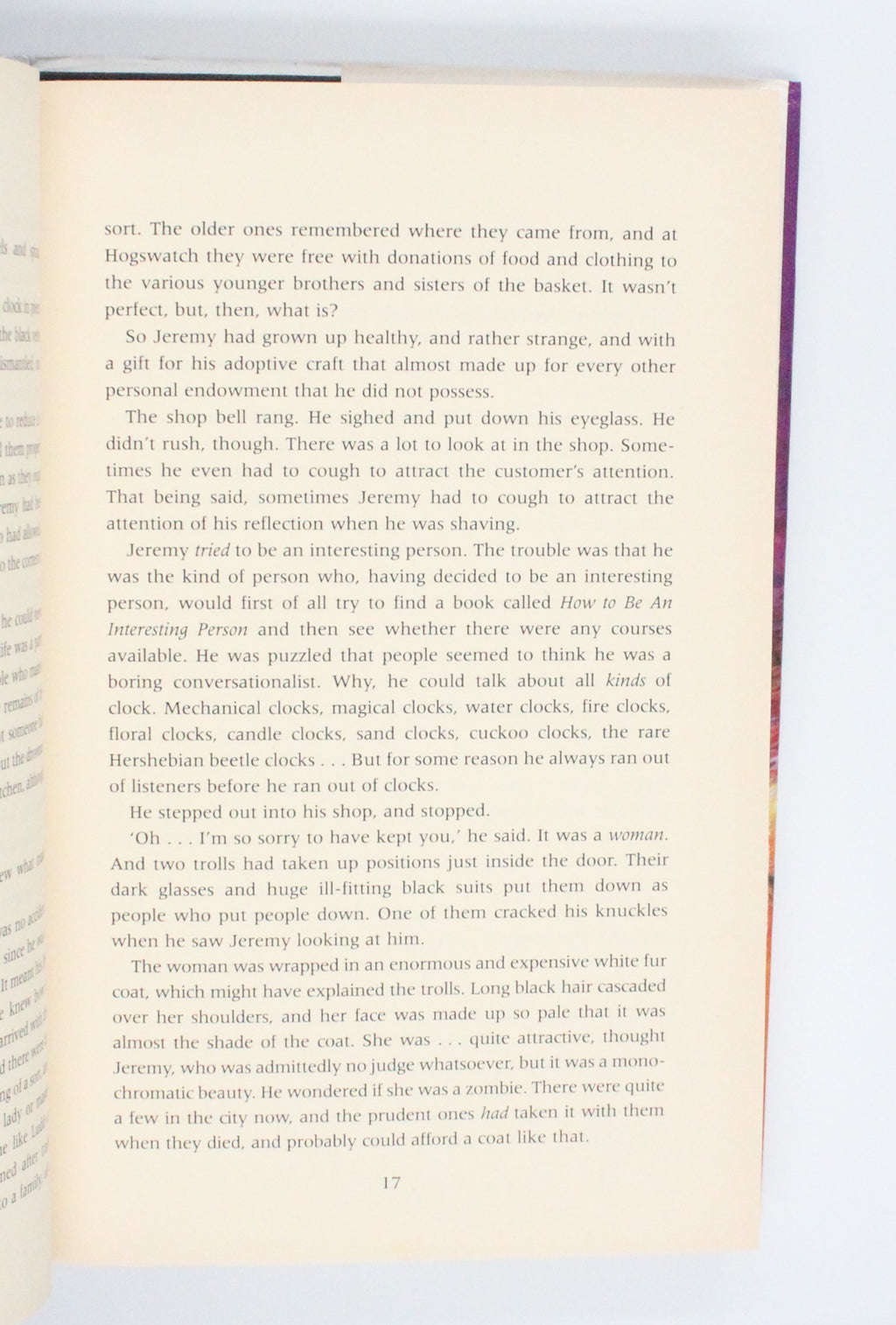 2001 Thief of Time by Terry Pratchett
