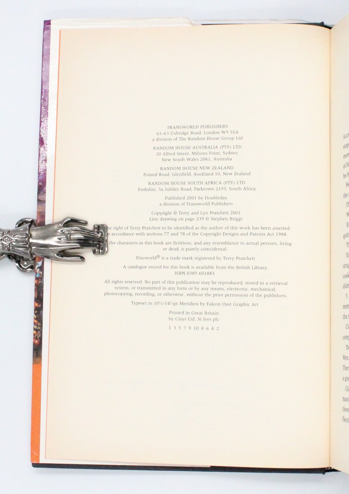2001 Thief of Time by Terry Pratchett