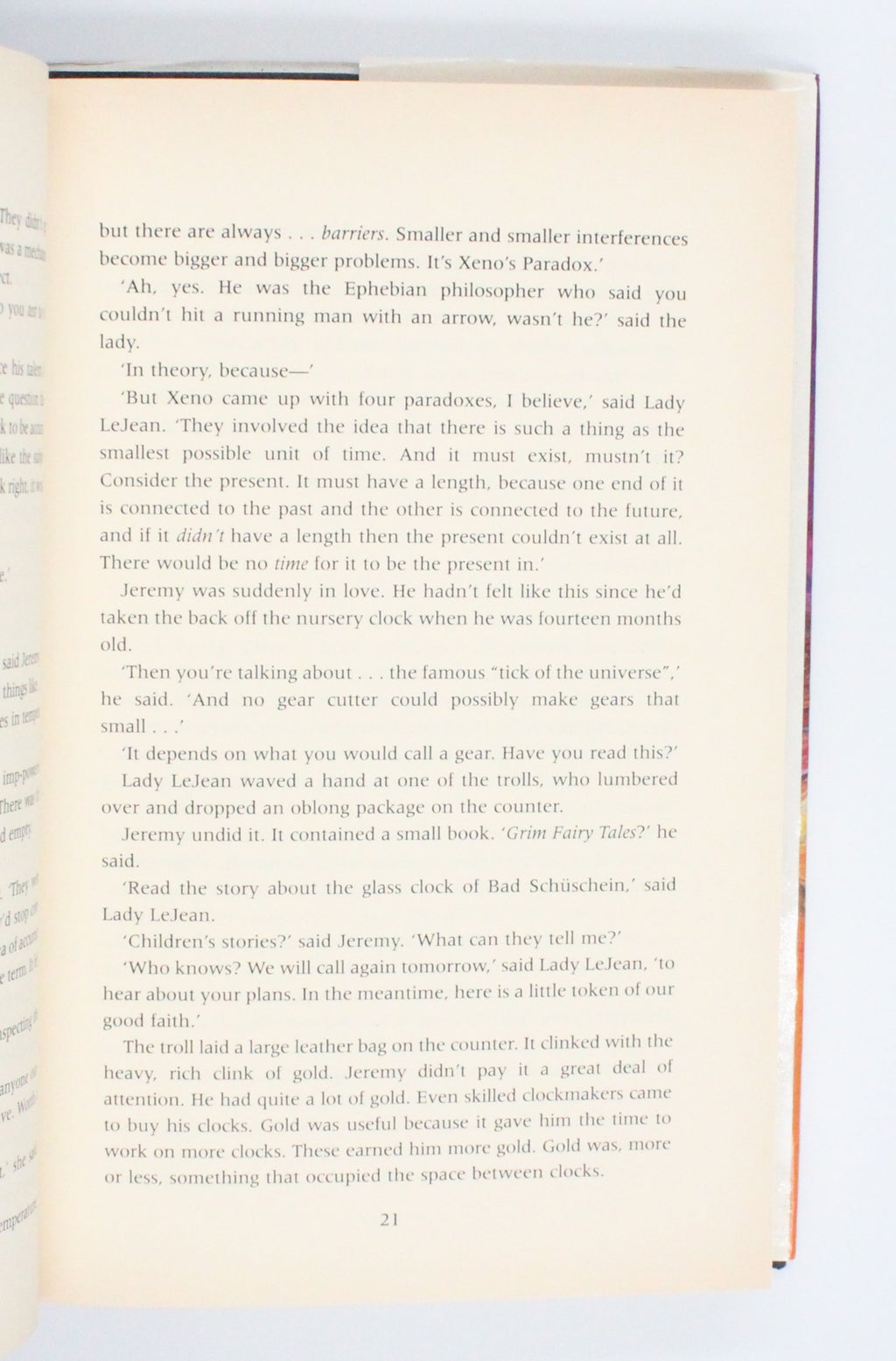 2001 Thief of Time by Terry Pratchett