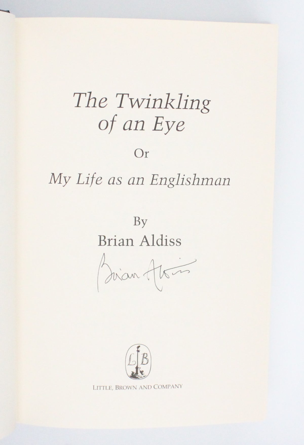 1998 The Twinkling of an Eye by Brian Aldiss