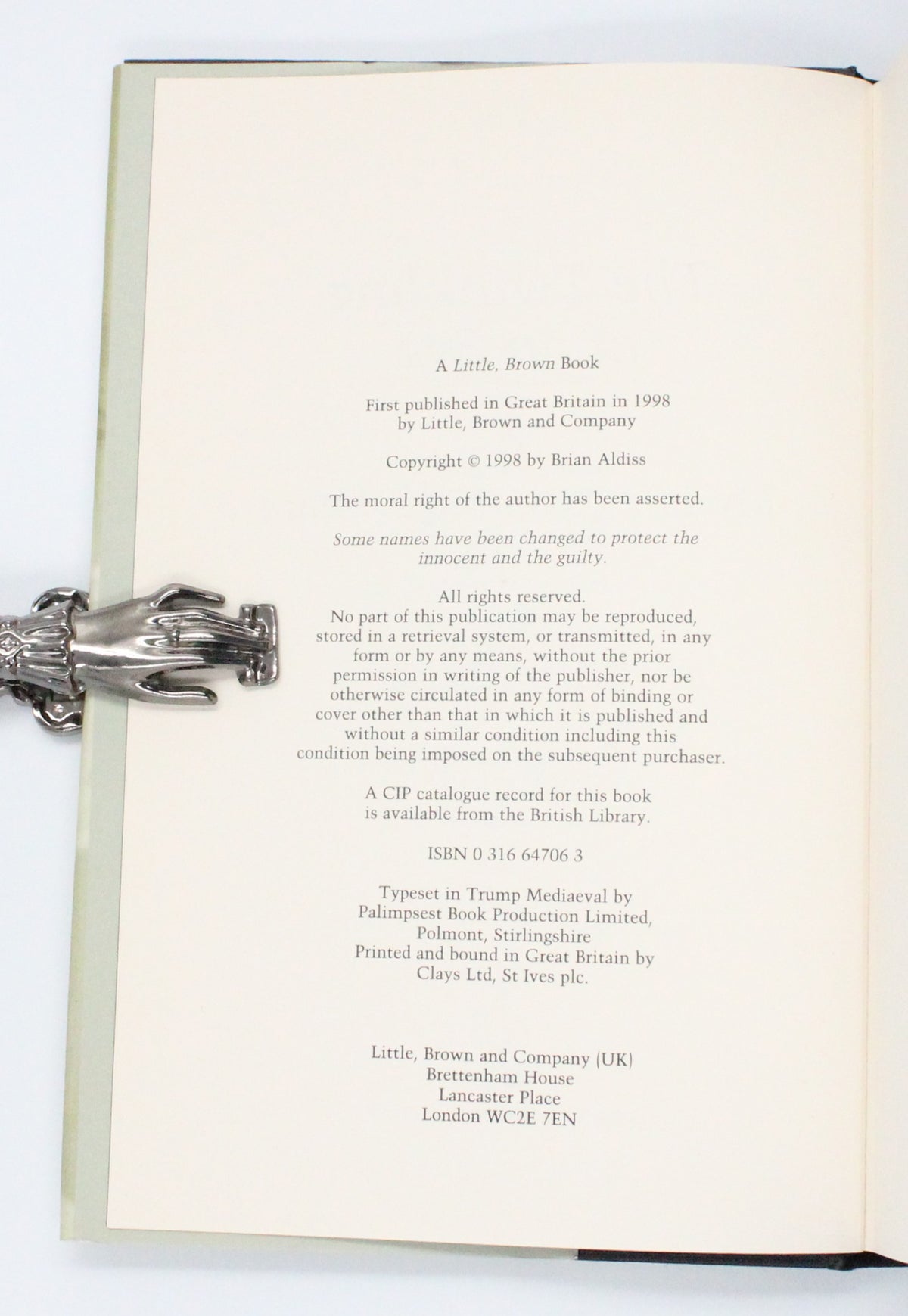 1998 The Twinkling of an Eye by Brian Aldiss