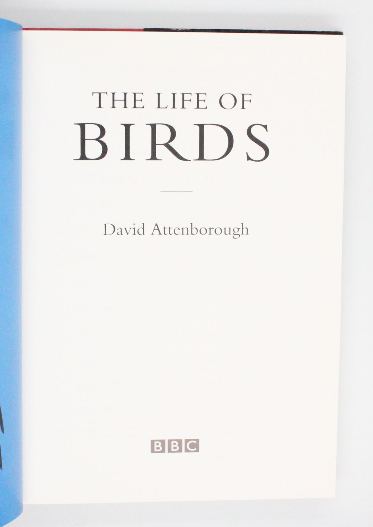 1998 The Life of Birds by David Attenborough