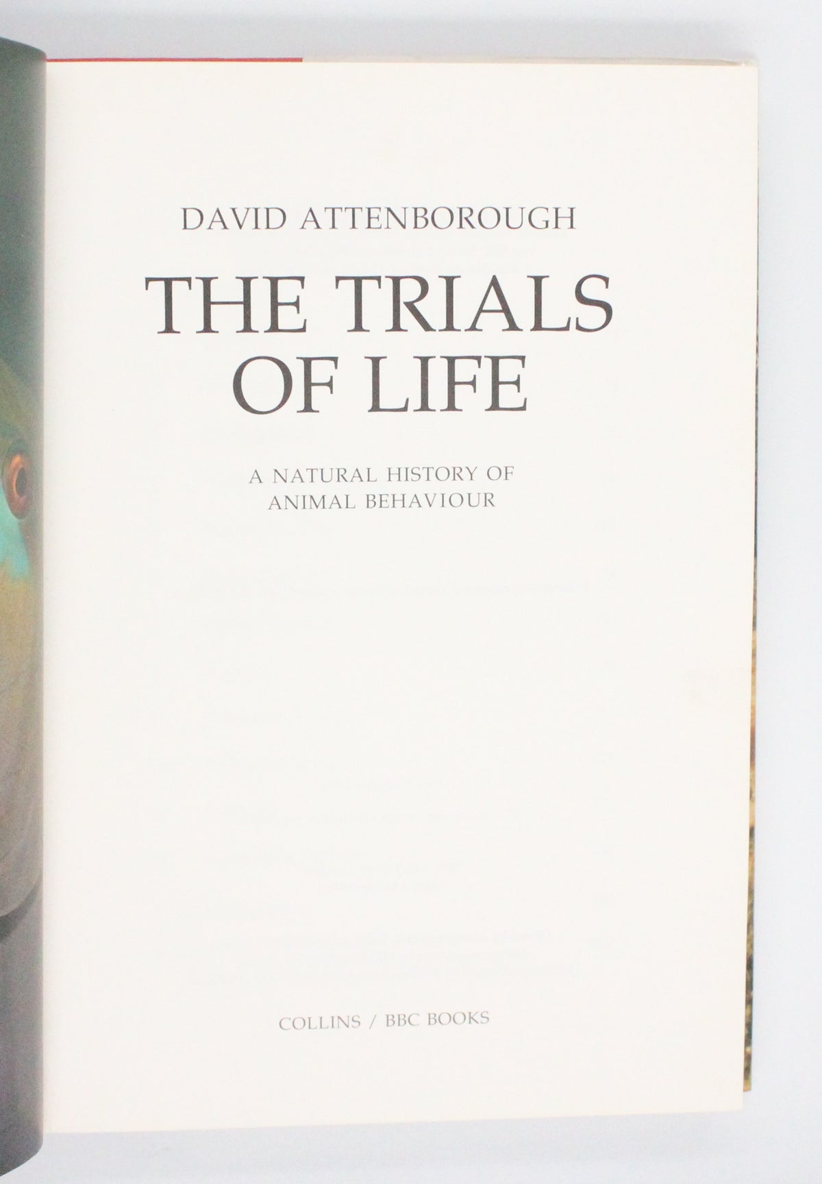 1990 The Trials of Life by David Attenborough
