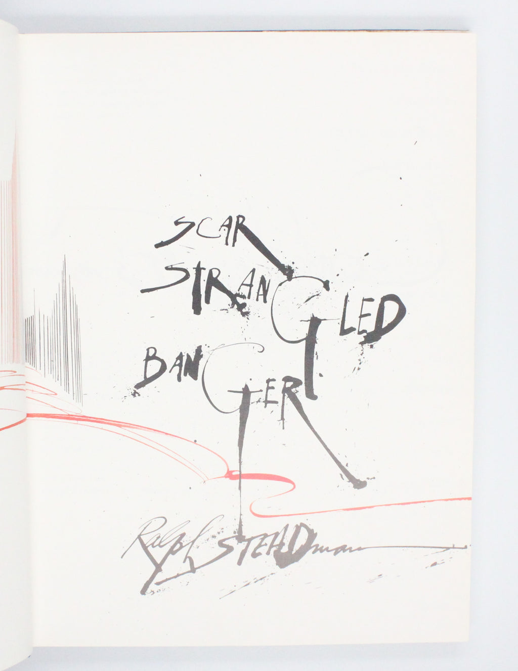 1987 Scar Strangled Banger by Ralph Steadman
