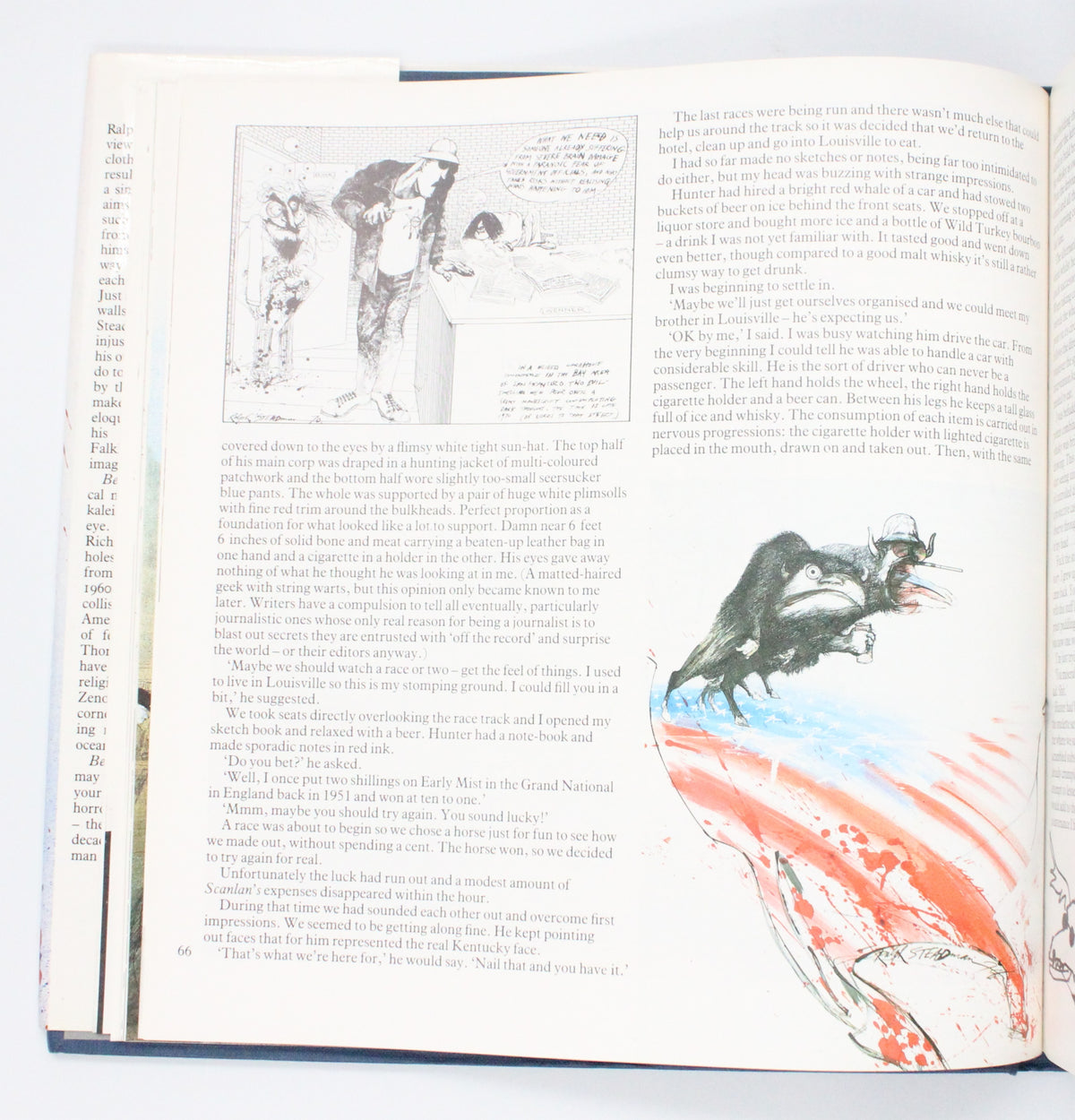 1984 Between the Eyes by Ralph Steadman