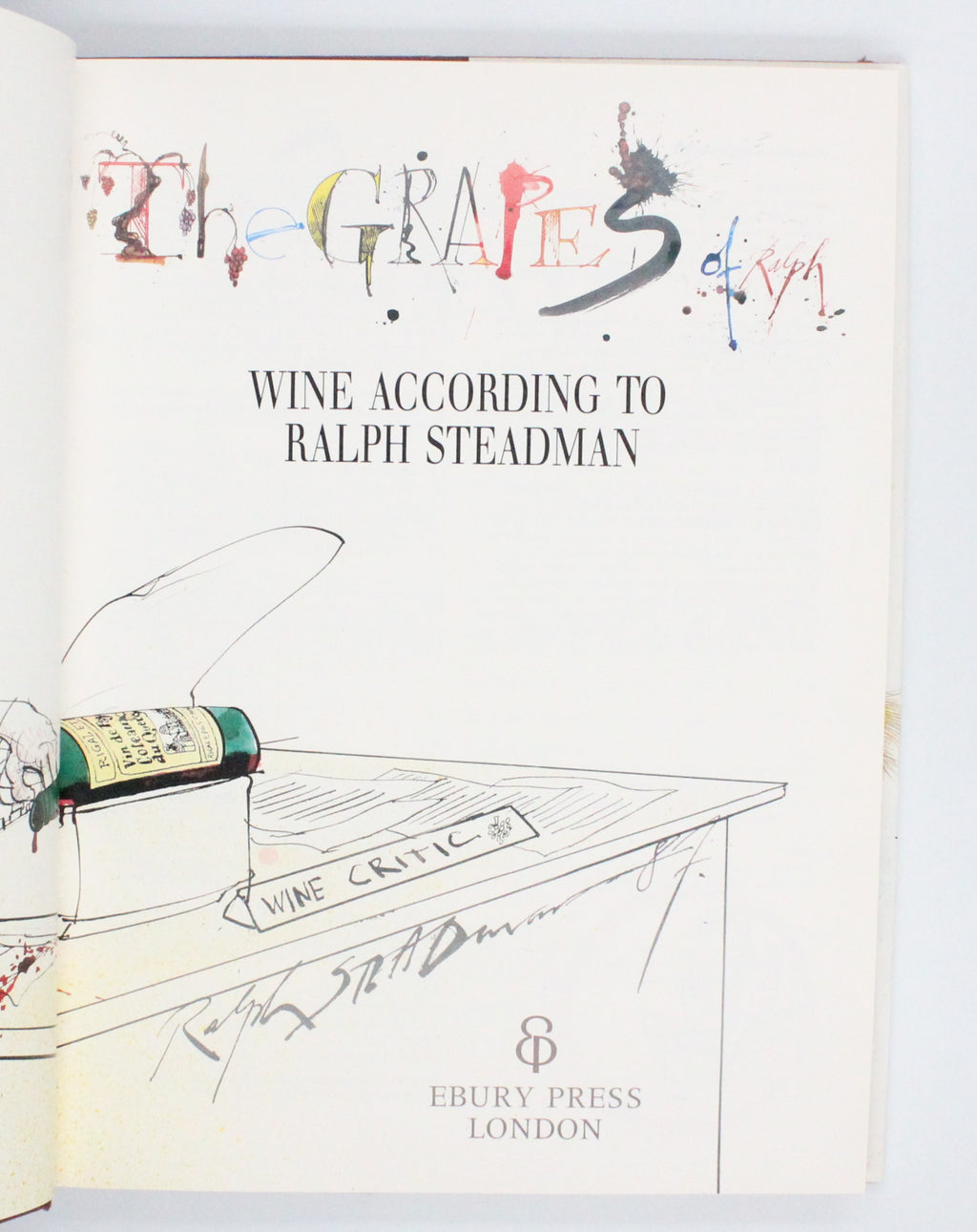 1992 The Grapes of Ralph by Ralph Steadman
