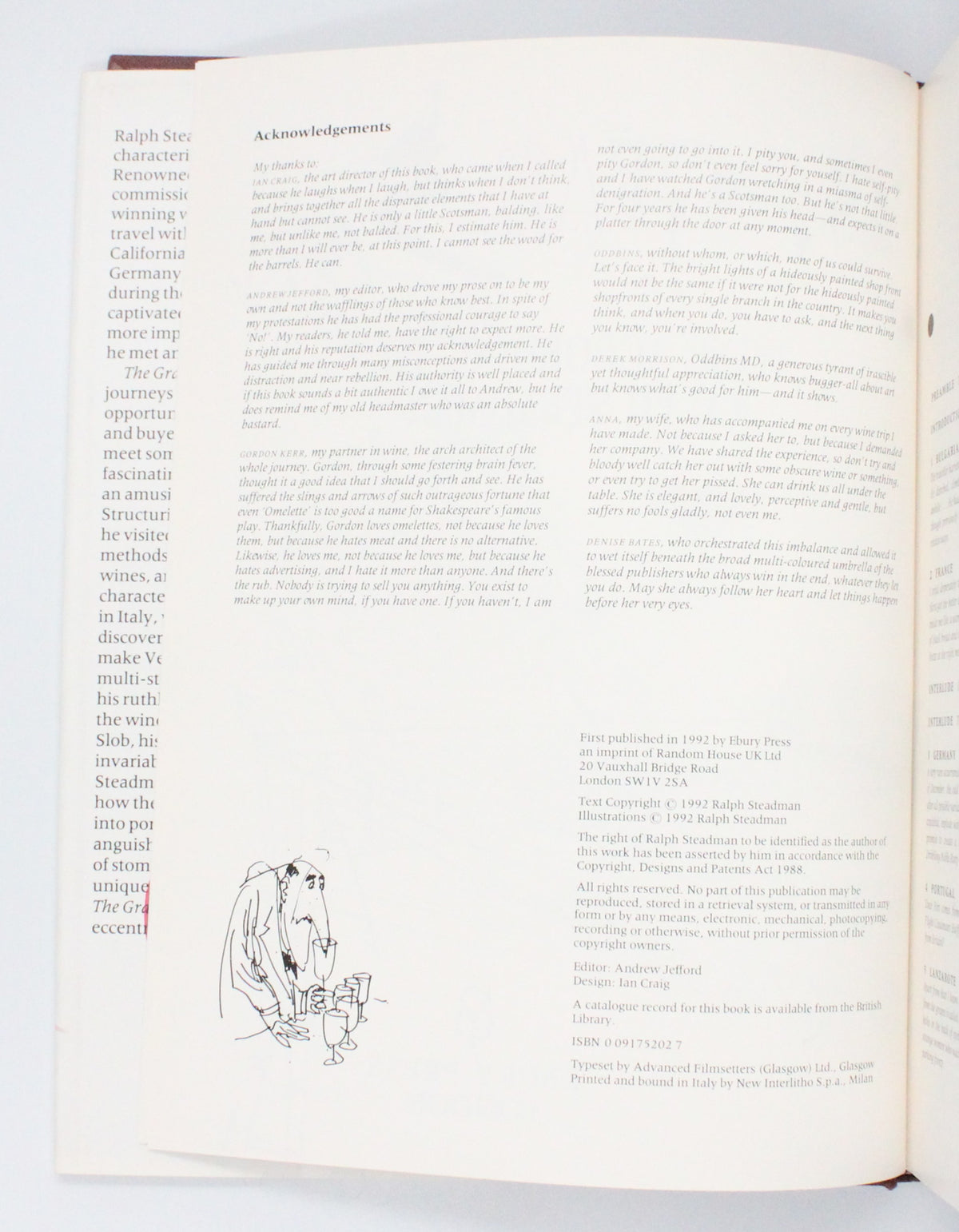1992 The Grapes of Ralph by Ralph Steadman