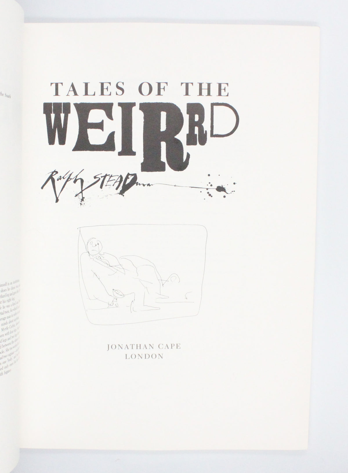 1990 Tales of The Weirrd [Weird] by Ralph Steadman