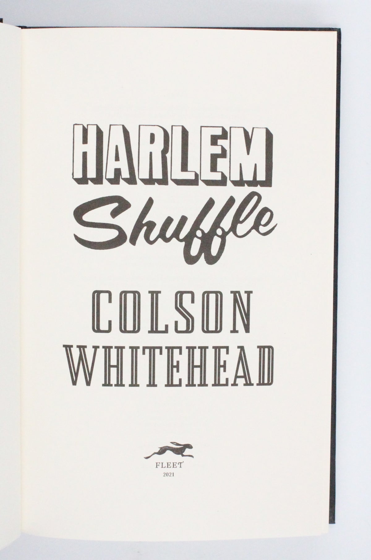2021 Harlem Shuffle by Colson Whitehead