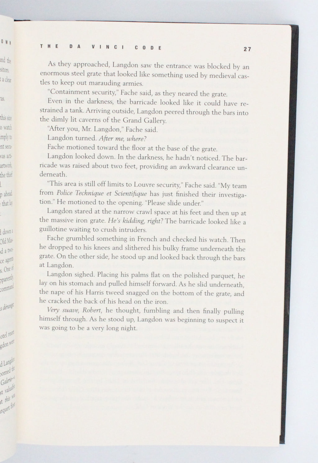 2003 The Da Vinci Code by Dan Brown