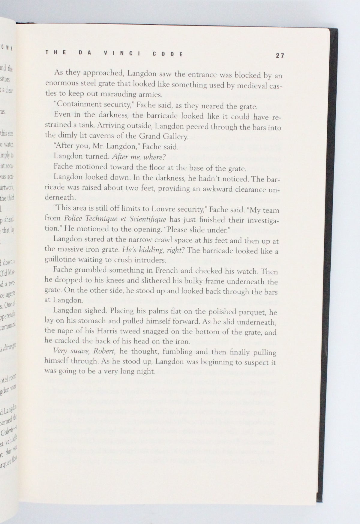 2003 The Da Vinci Code by Dan Brown