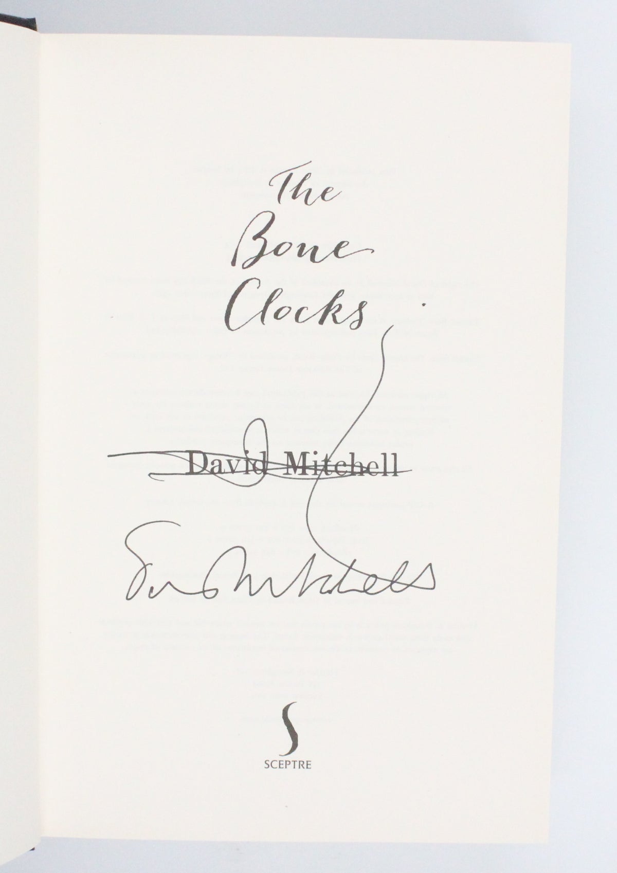 2014 The Bone Clocks by David Mitchell