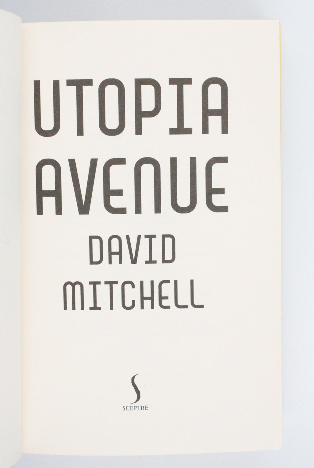 2020 Utopia Avenue by David Mitchell