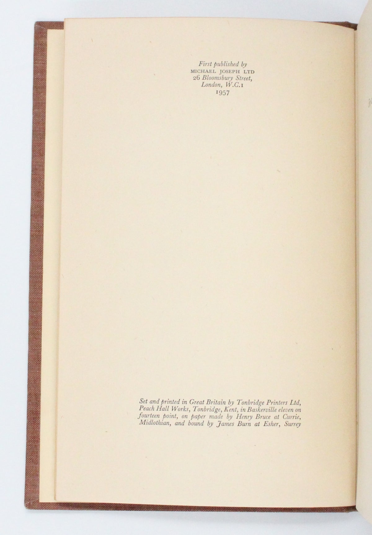 1957 Giovanni’s Room by James Baldwin