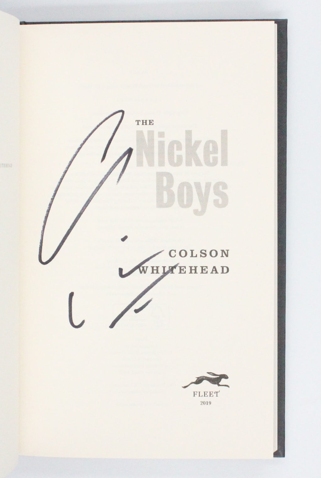 2019 The Nickel Boys by Colson Whitehead