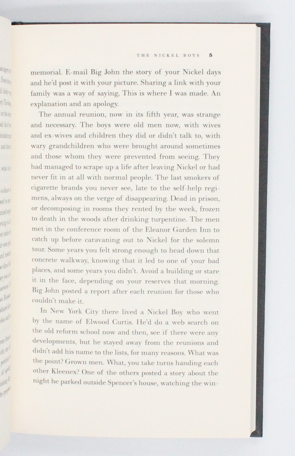 2019 The Nickel Boys by Colson Whitehead