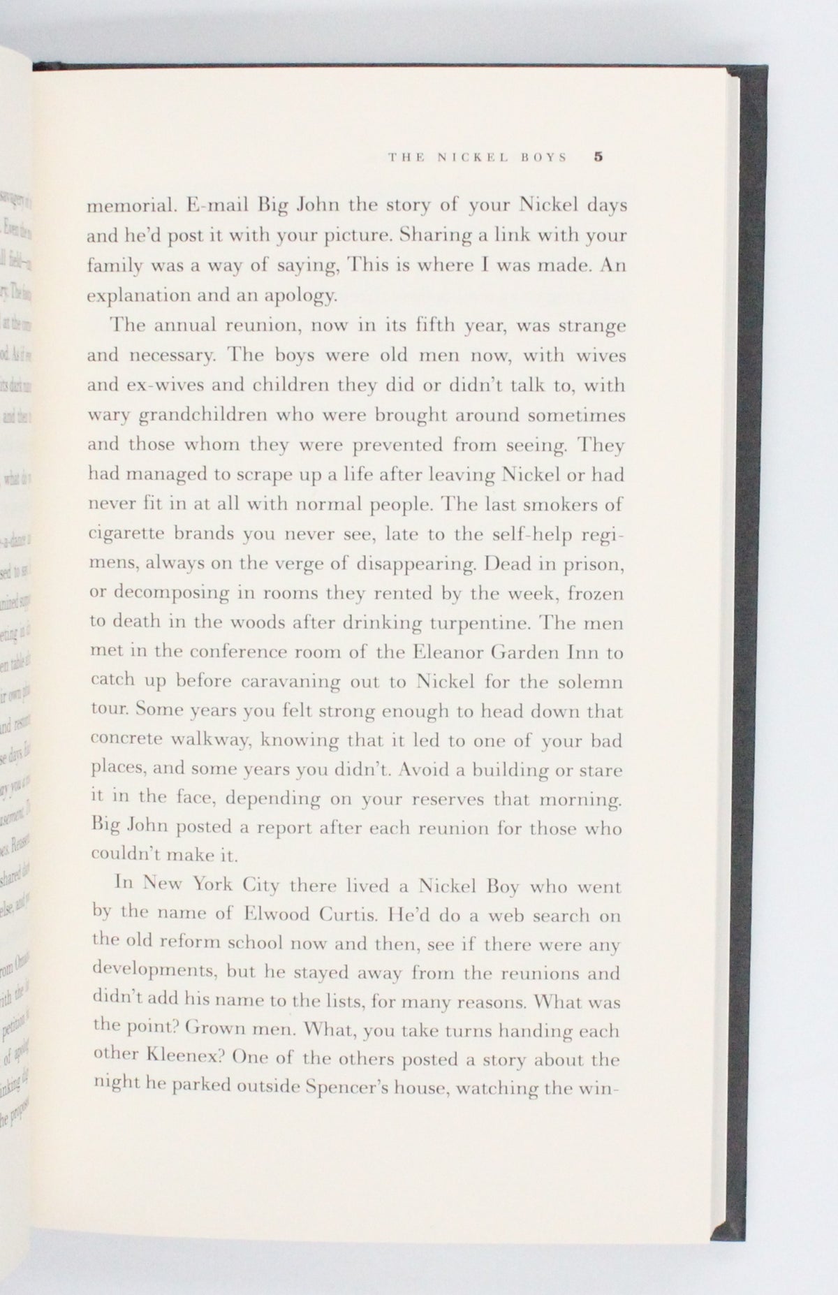 2019 The Nickel Boys by Colson Whitehead