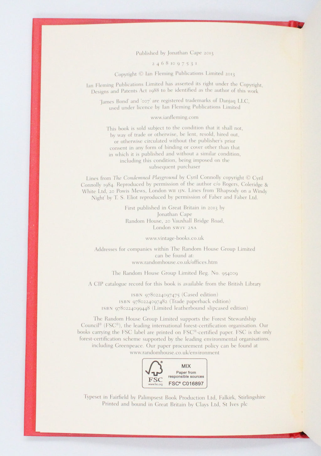 2013 Solo by William Boyd