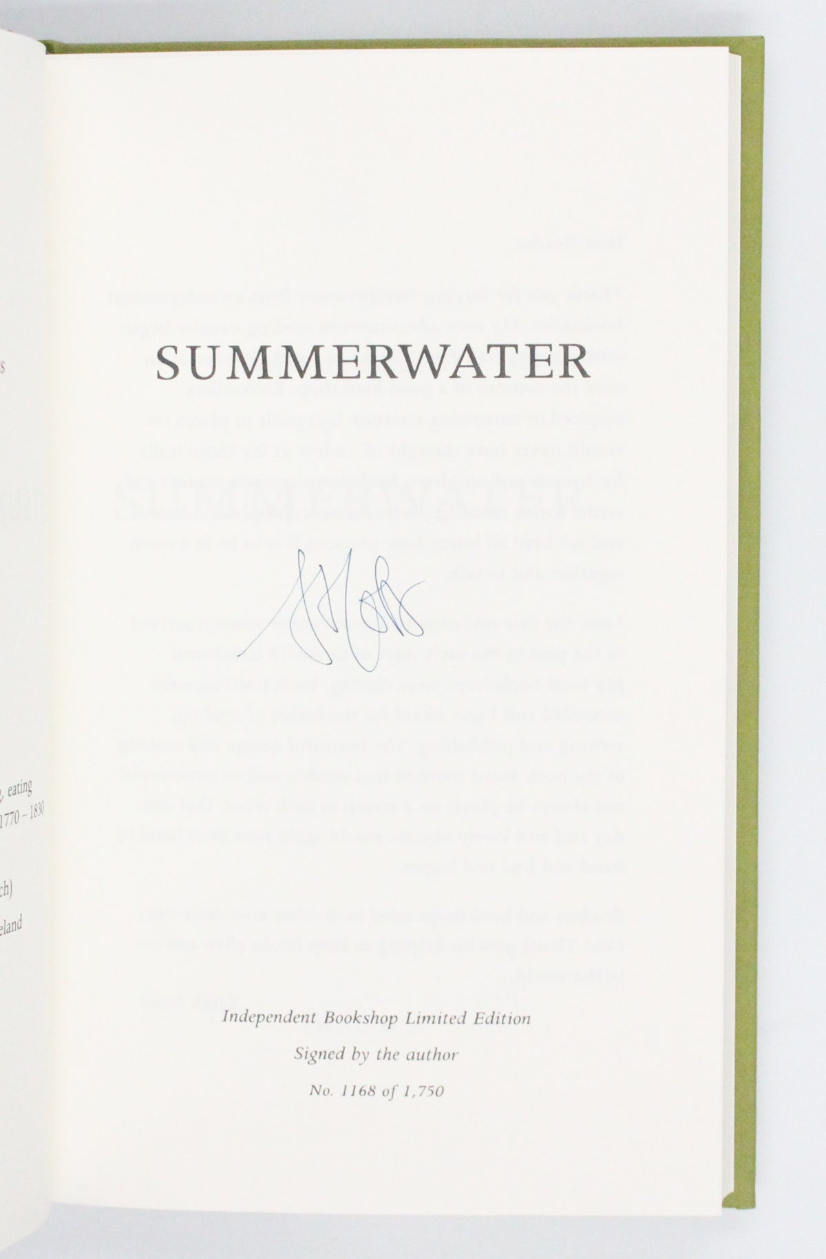 2020 Summerwater by Sarah Moss