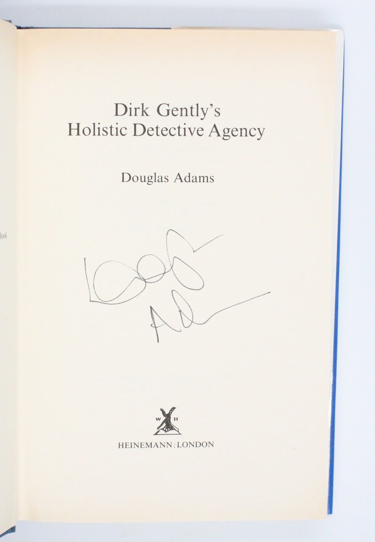 1987 Dirk Gently’s Holistic Detective Agency by Douglas Adams