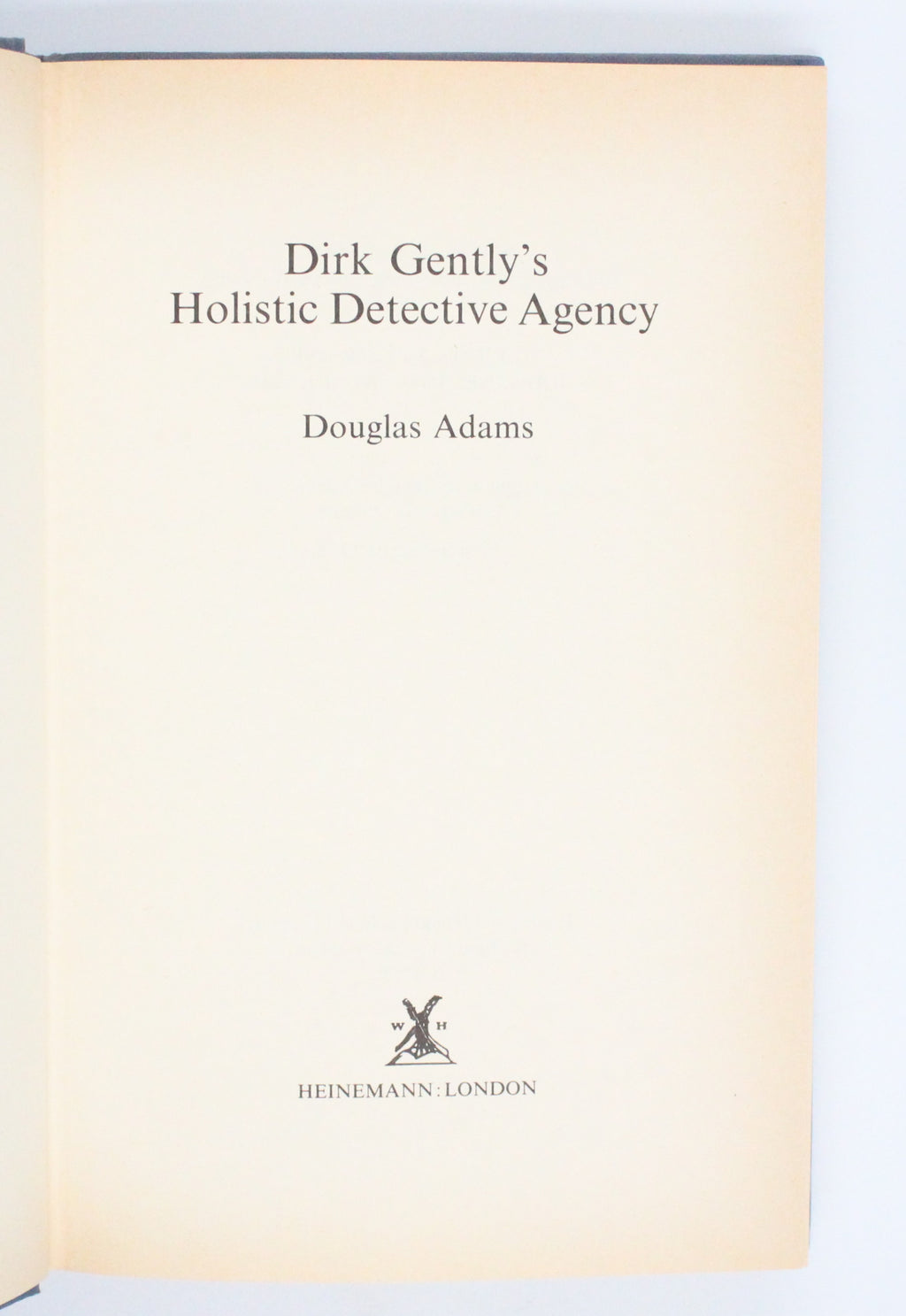 1987 Dirk Gently’s Holistic Detective Agency by Douglas Adams