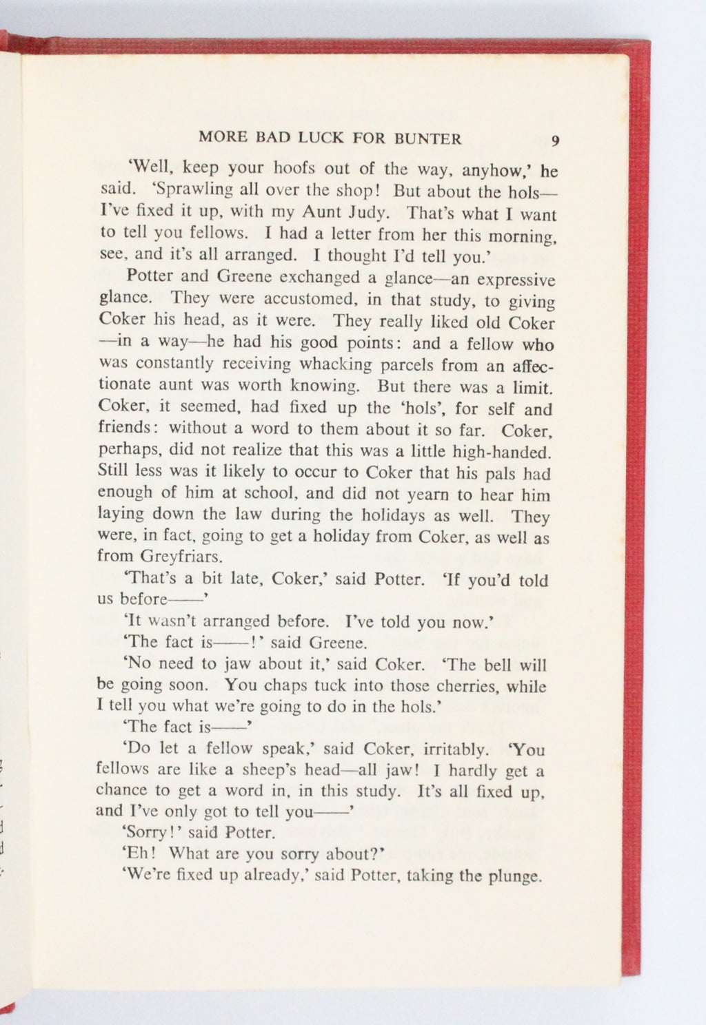 1961 Billy Bunter at Butlins by Frank Richards