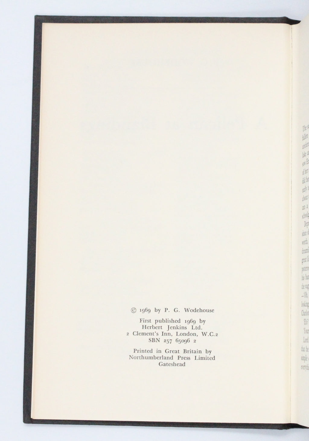 1969 A Pelican at Blandings by P. G. Wodehouse