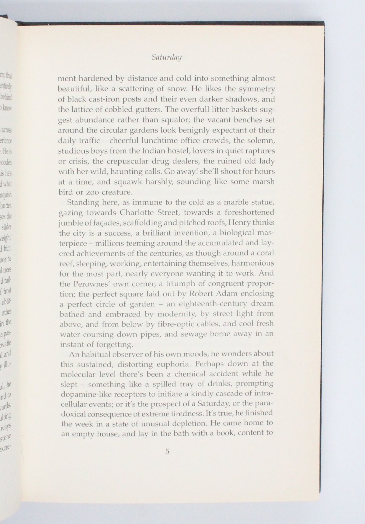 2005 Saturday by Ian McEwan
