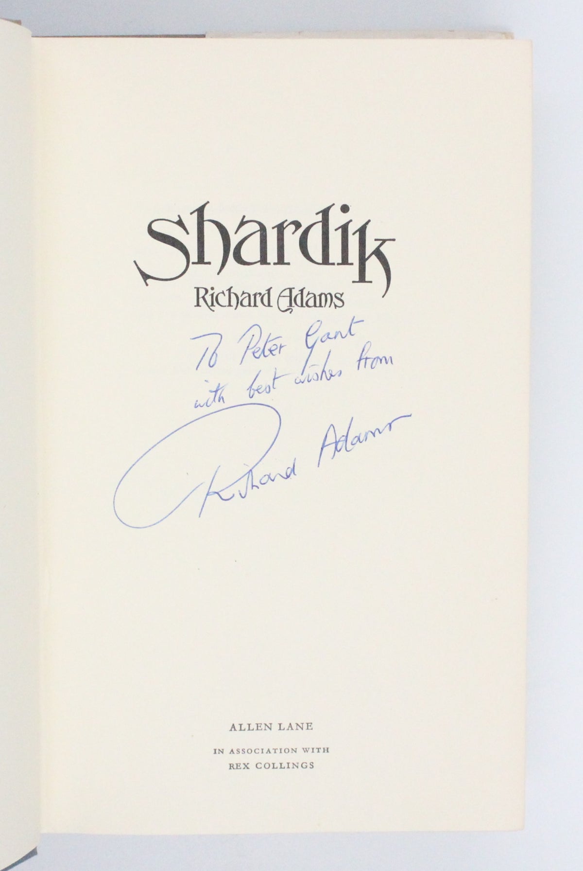 1974 Shardik by Richard Adams