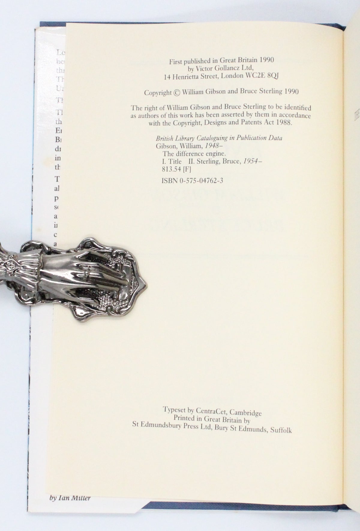 1990 The Difference Engine by William Gibson and Bruce Sterling