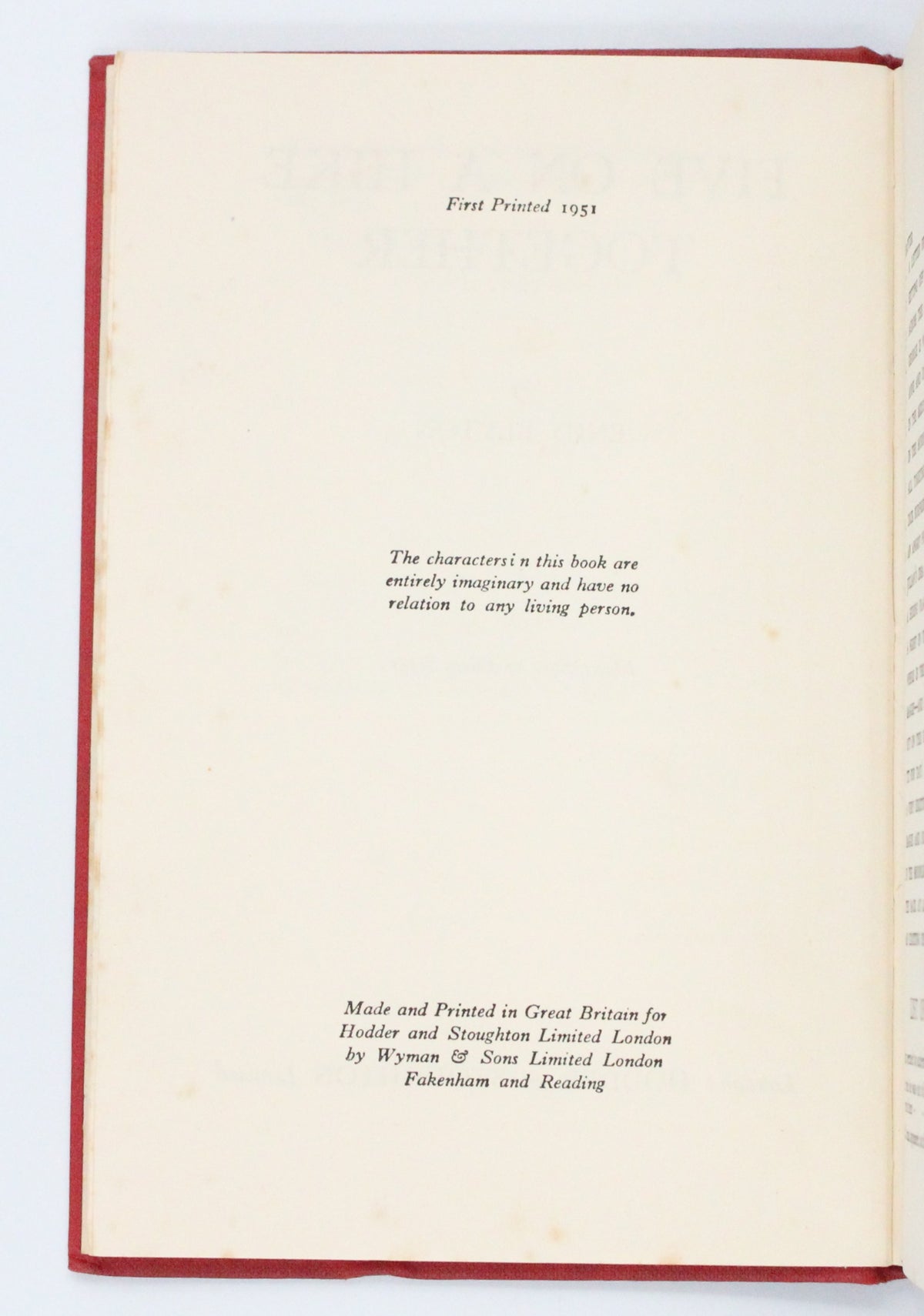 1951 Five on a Hike Together by Enid Blyton