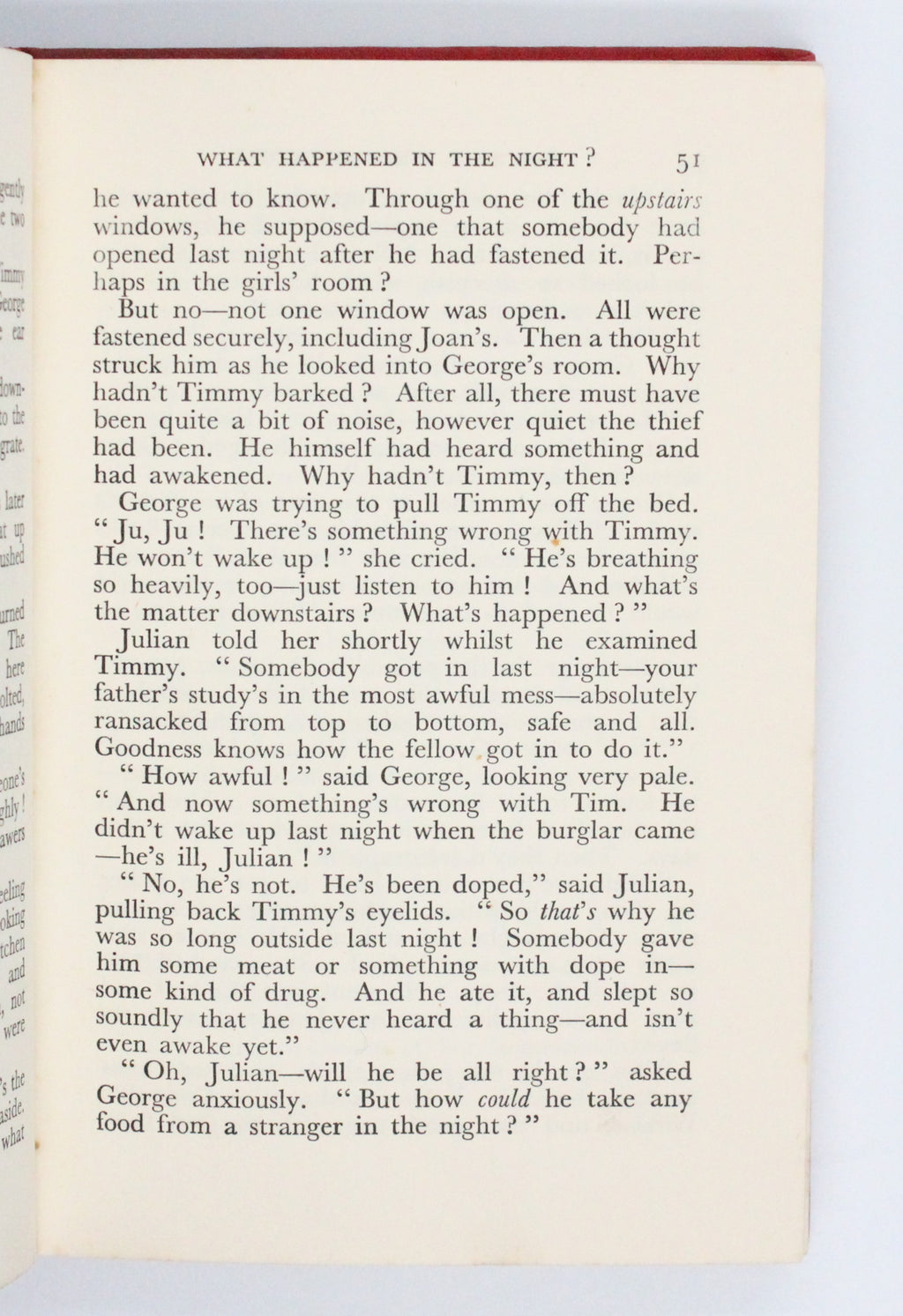 1950 Five Fall Into Adventure by Enid Blyton