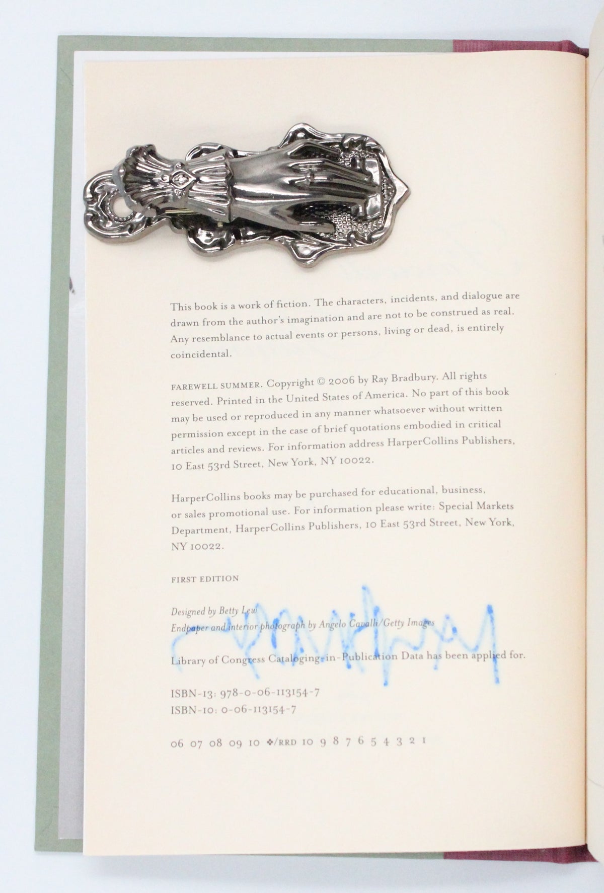 2006 Farewell Summer by Ray Bradbury