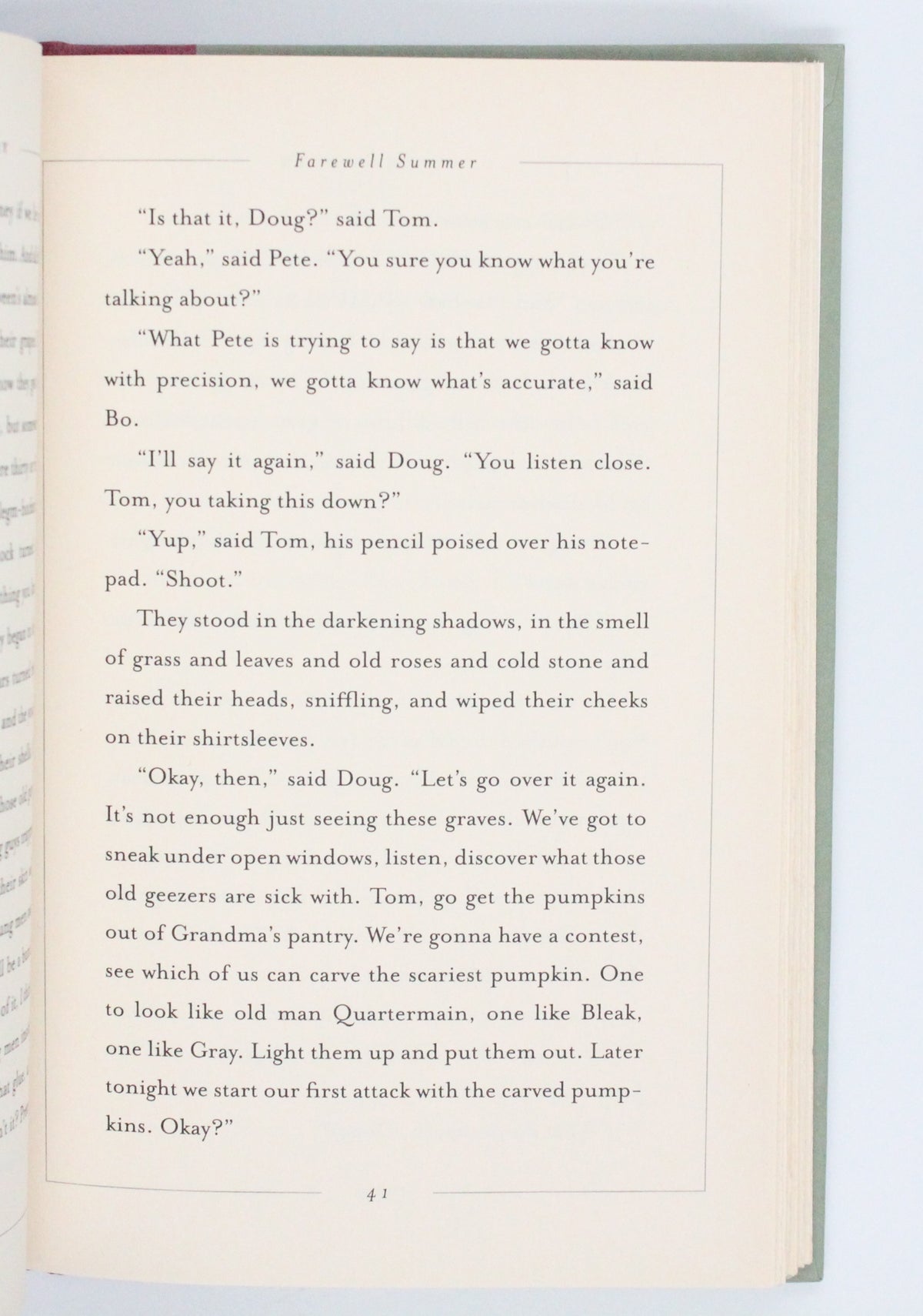 2006 Farewell Summer by Ray Bradbury