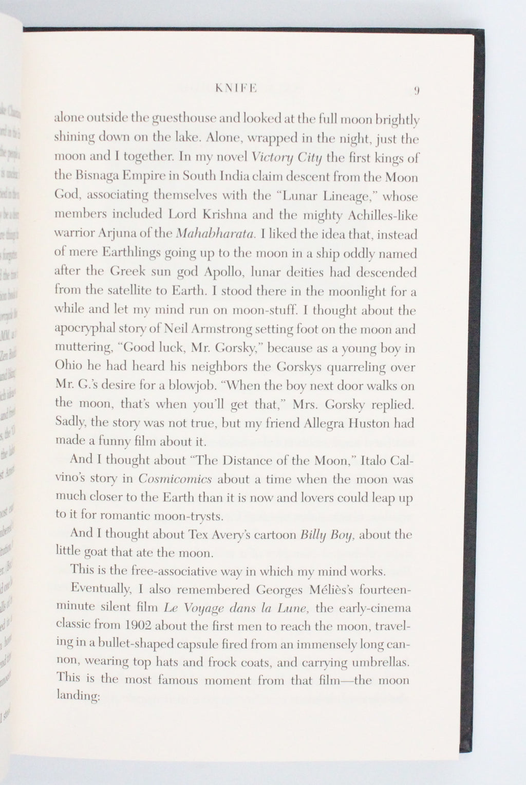 2023 Knife: Meditations After an Attempted Murder by Salman Rushdie