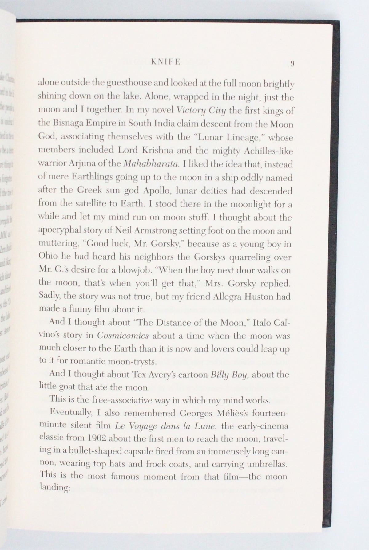 2023 Knife: Meditations After an Attempted Murder by Salman Rushdie