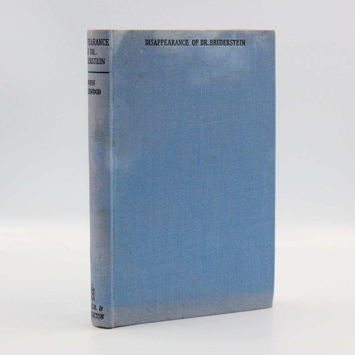 1949 Disappearance of Dr Bruderstein by John Sherwood