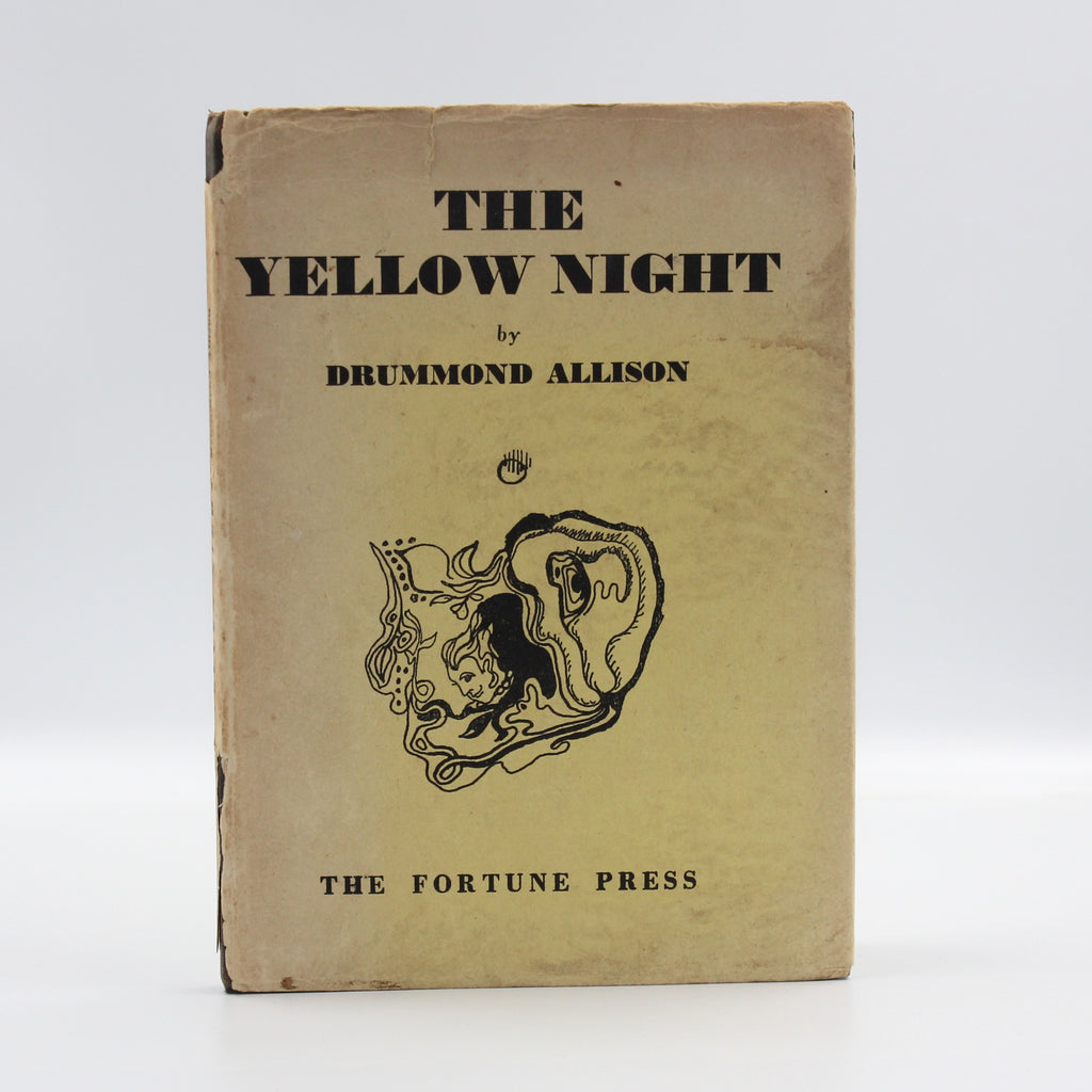1944 The Yellow Night Poems 1940-1941-1942-1943 by Drummond Allison