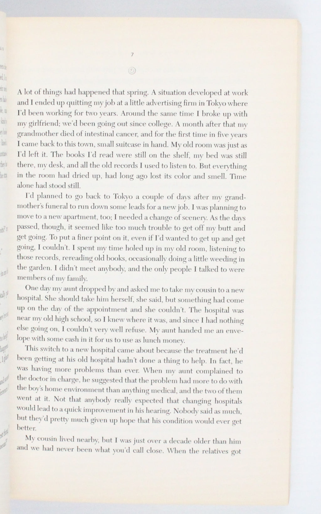 2006 Blind Willow, Sleeping Woman by Haruki Murakami
