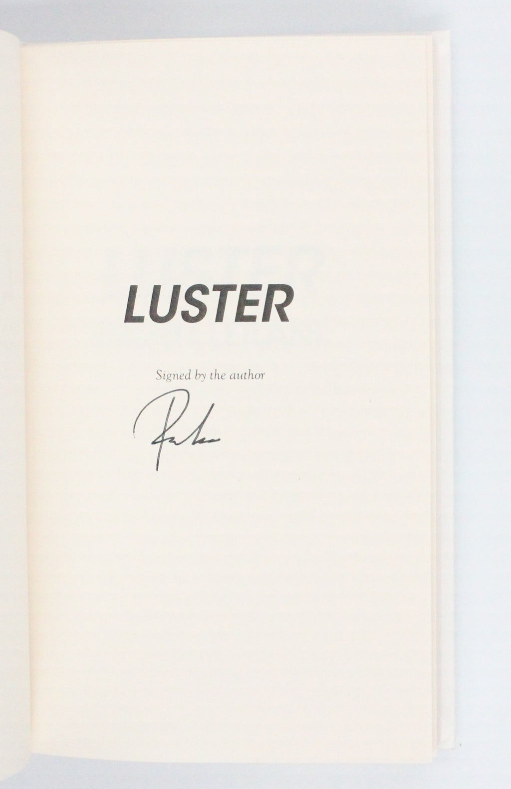 2020 Luster by Raven Leilani