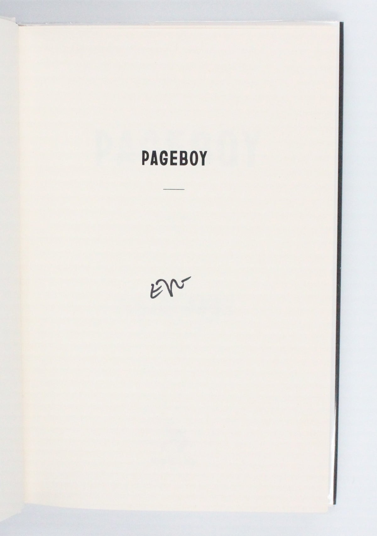 2023 Pageboy by Eliot Page