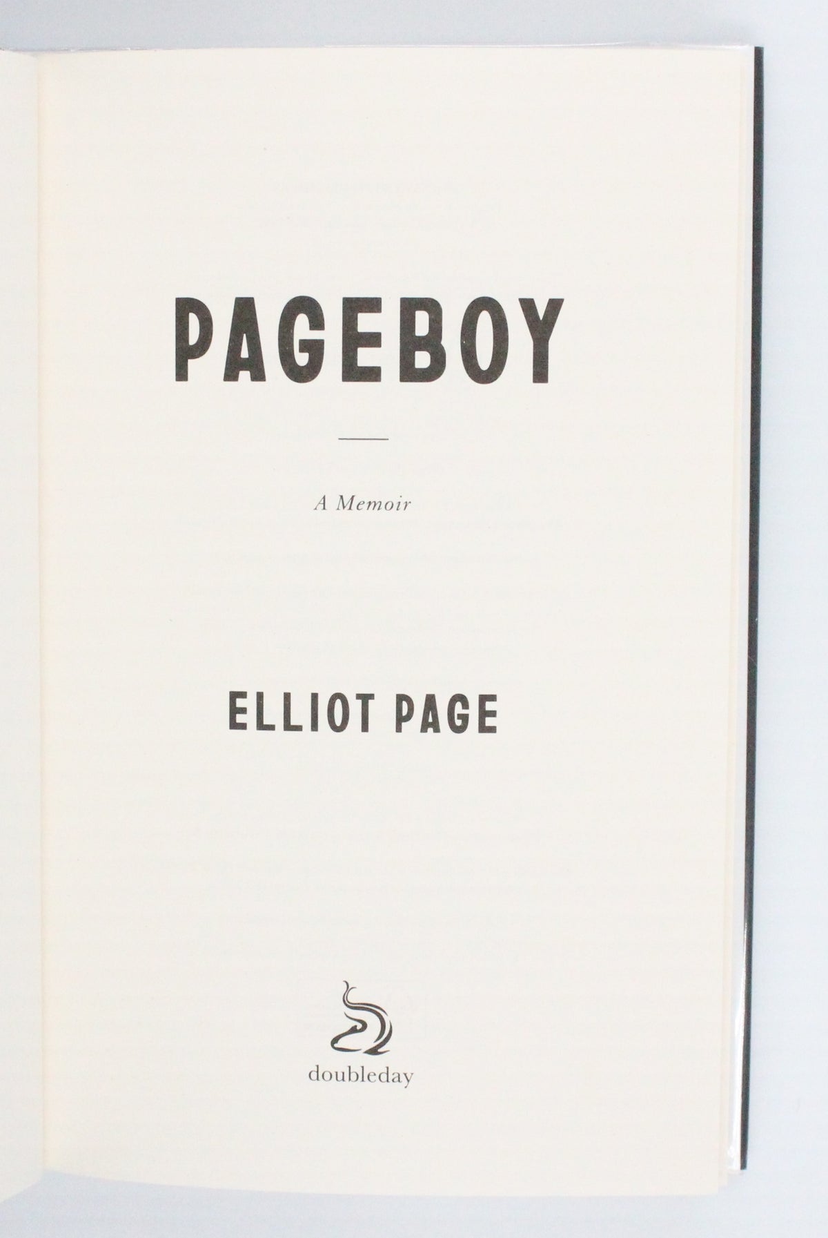 2023 Pageboy by Eliot Page