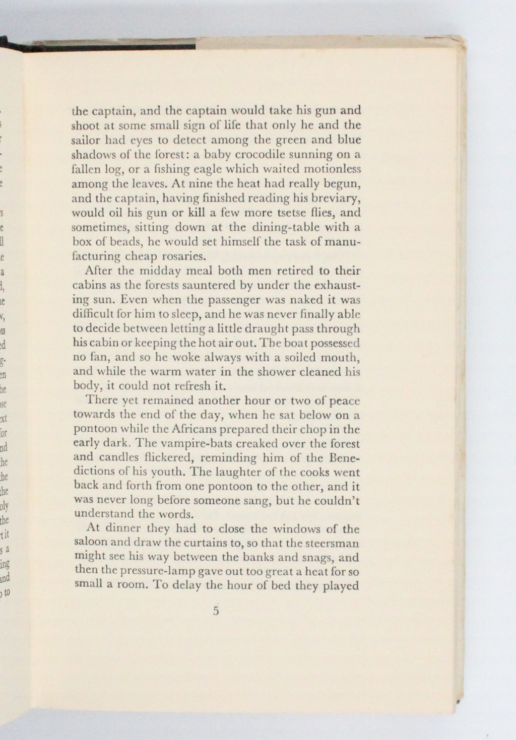 1961 A Burnt-Out Case by Graham Greene