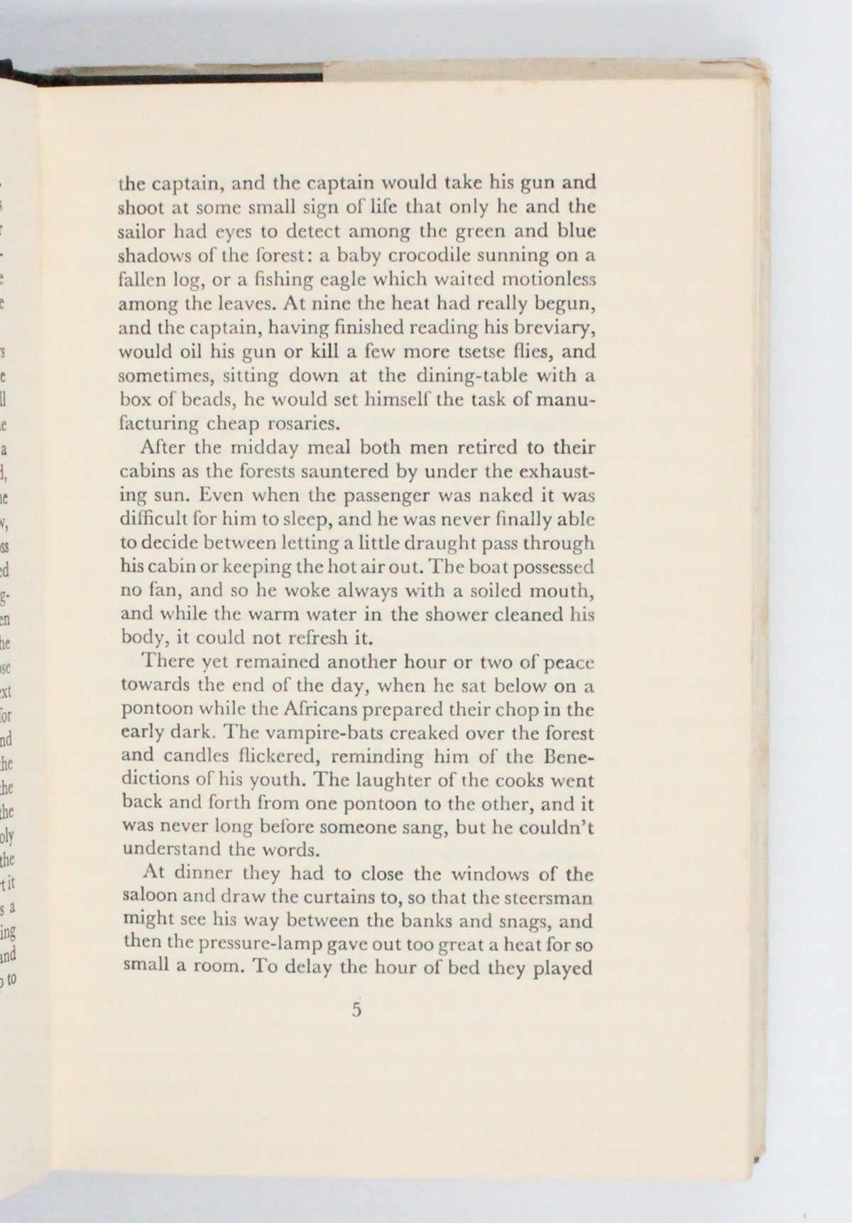 1961 A Burnt-Out Case by Graham Greene
