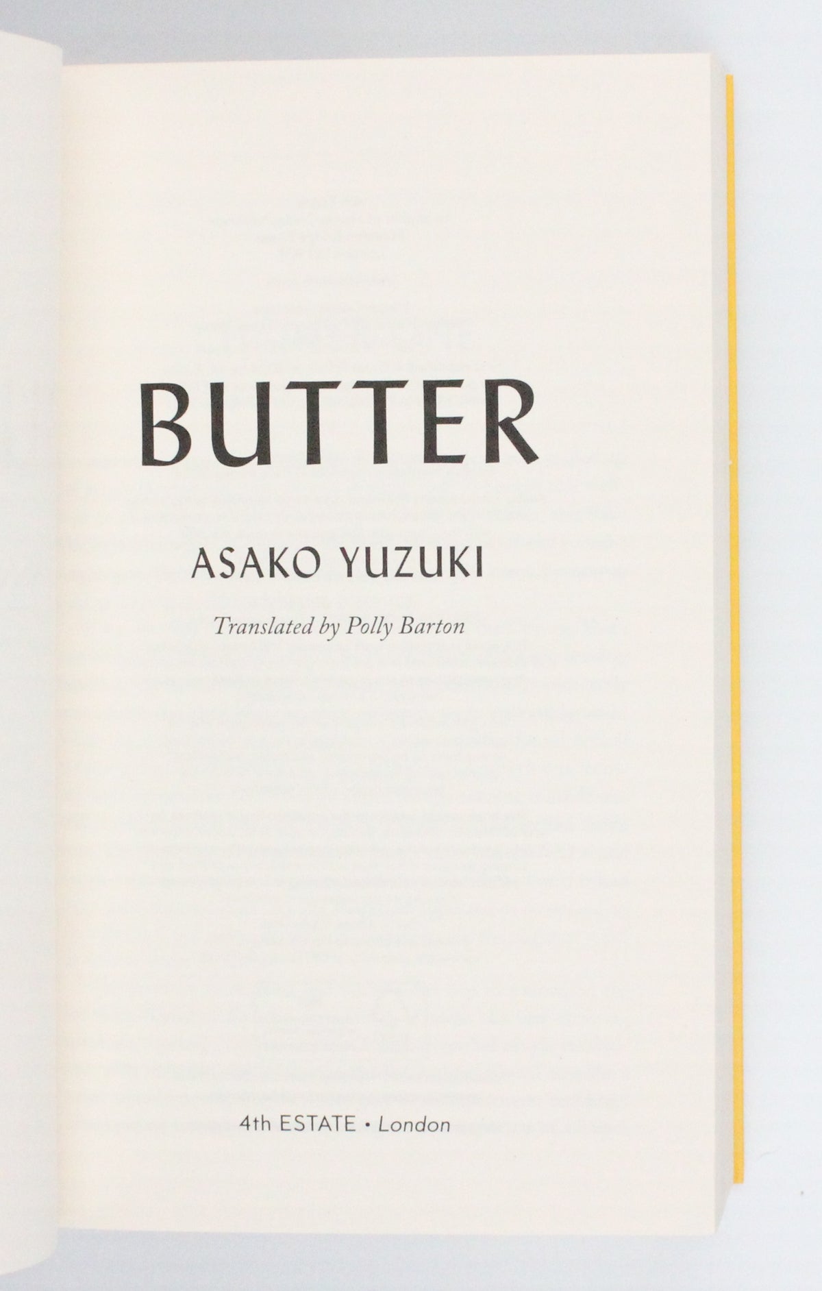 2024 Butter by Asako Yuzuki