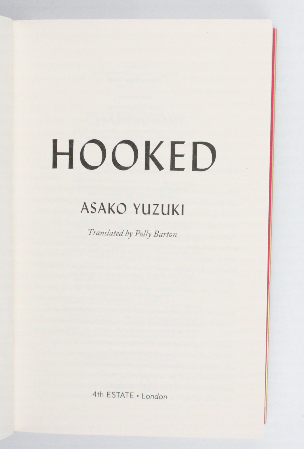 2026 Hooked by Asako Yuzuki