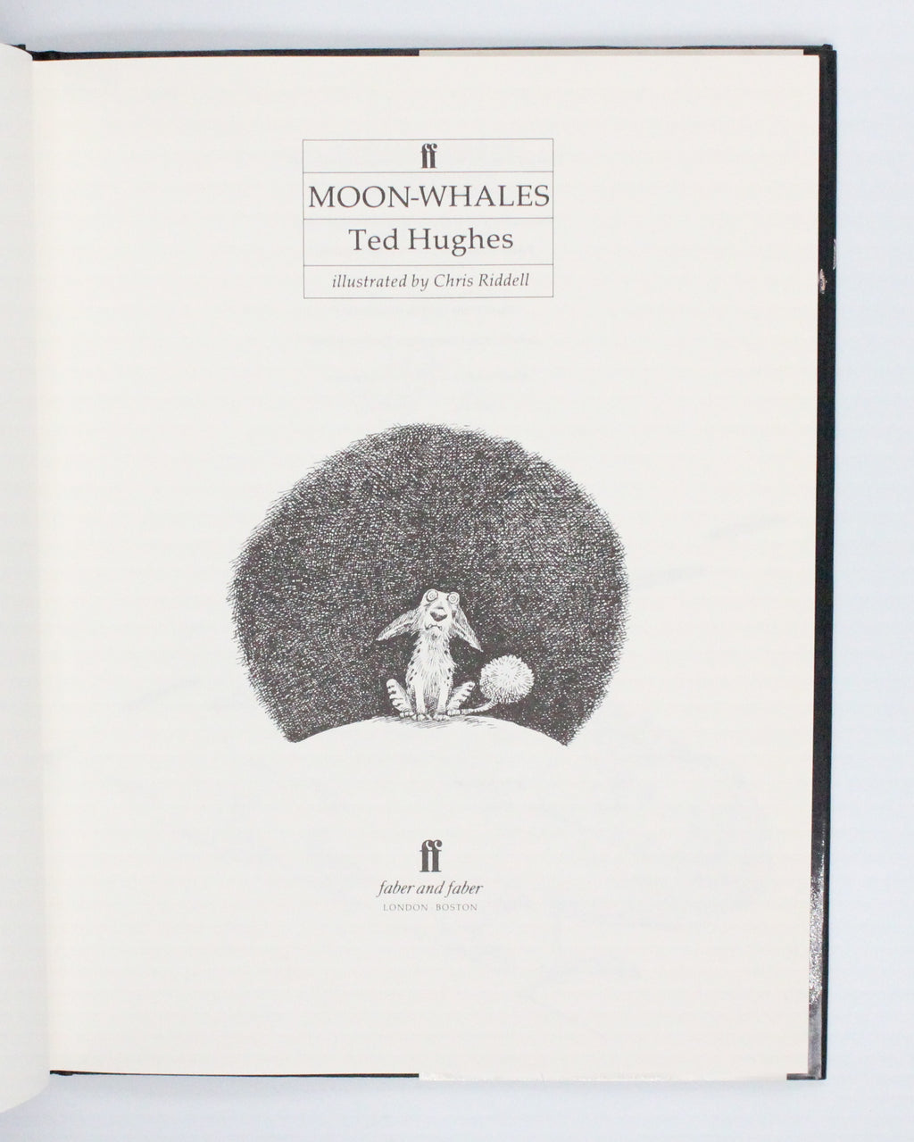 1988 Moon-Whales by Ted Hughes