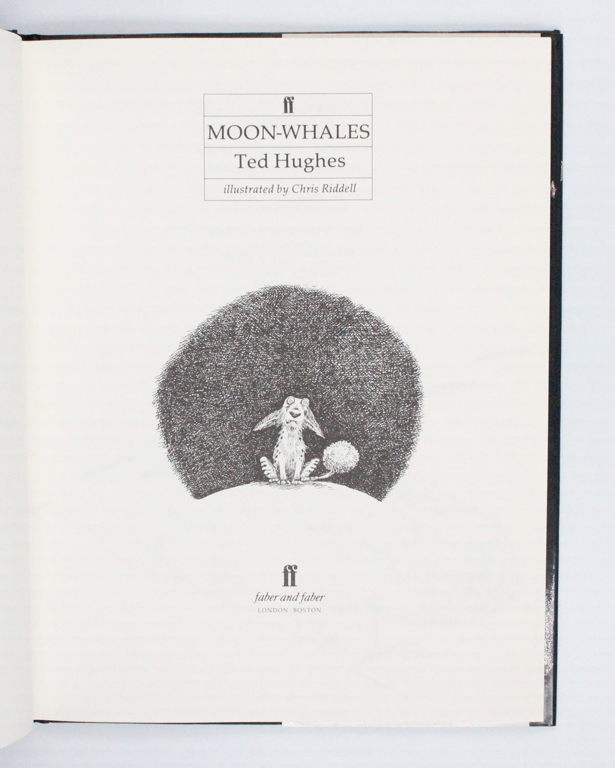 1988 Moon-Whales by Ted Hughes